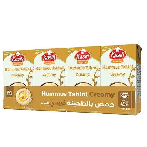 Humus Tahini Creamy Al Kasih 135gX4pcs (Pack of 4)
